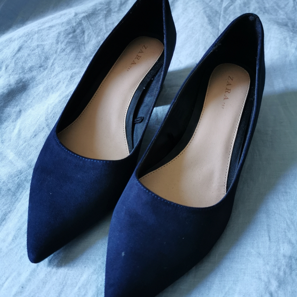 Zara High Block Heels